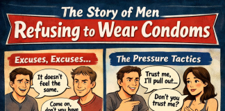 Condom conflict; choosing pleasure over safety