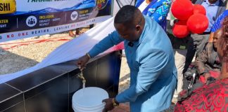Mhishi donates borehole, wheelchairs, sewing machines to empower Epworth community