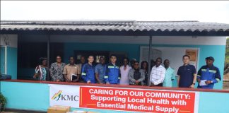 US$15 000 KMC donation brings relief to Kamativi